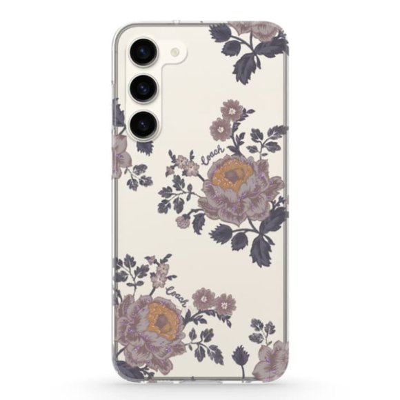 Coach Protective Case for Samsung Galaxy S23+ - Moody Floral NEW